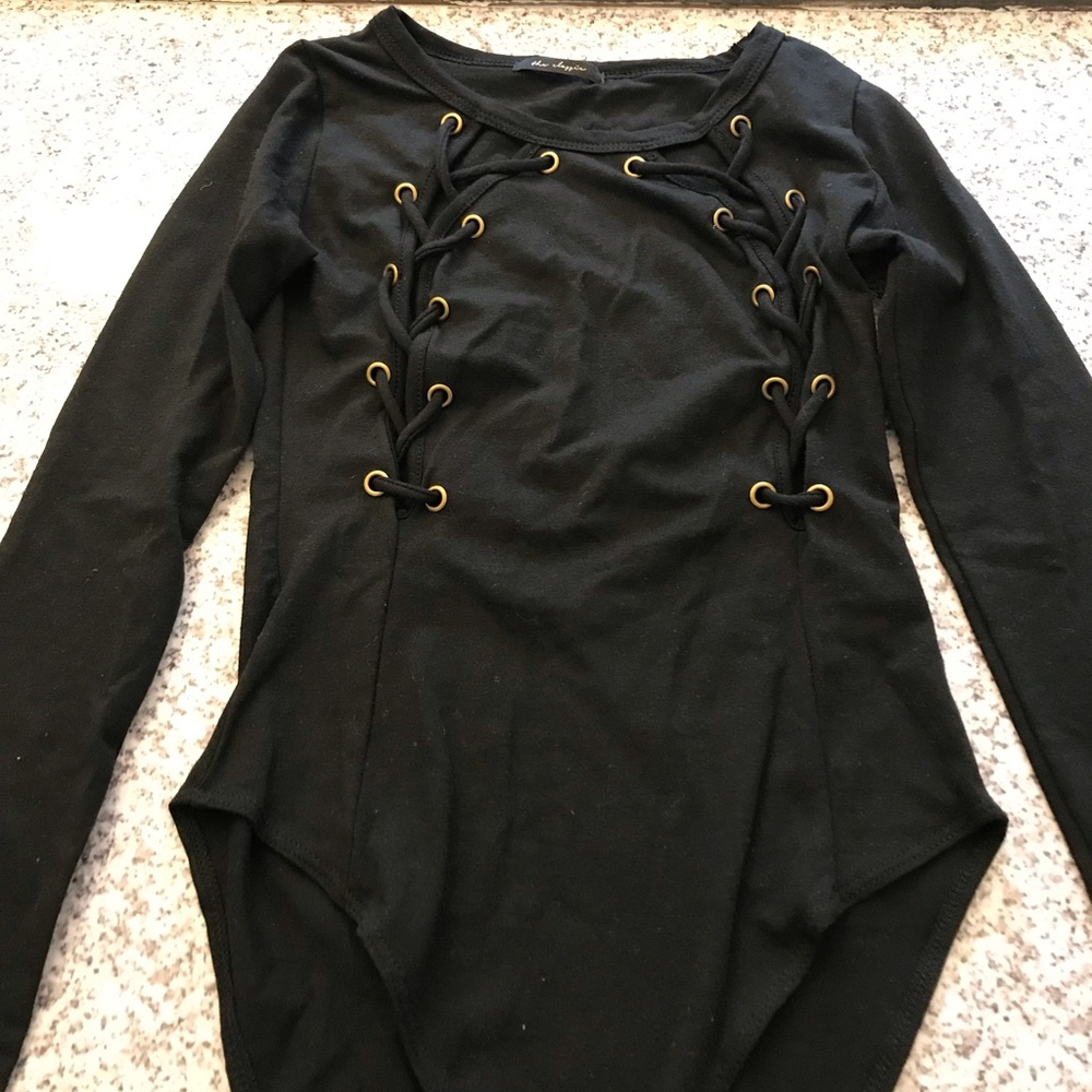 Fashion nova long sleeve bodysuit